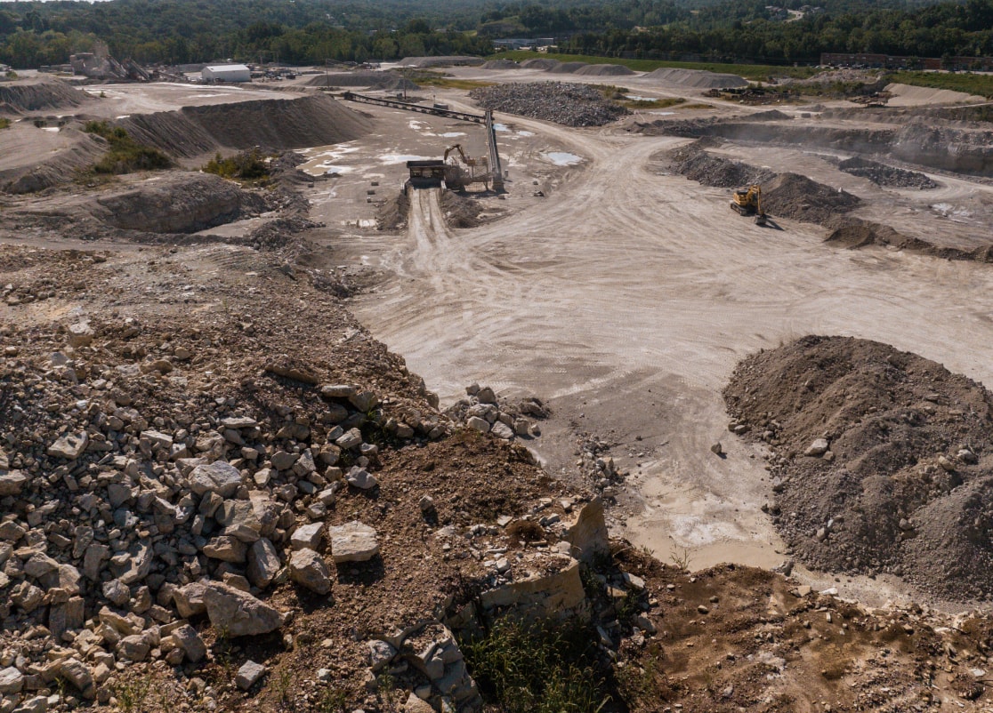 Aggregate production facility in Missouri