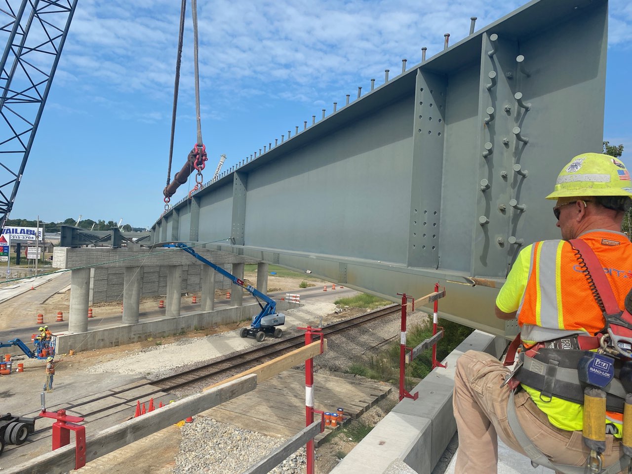 BNSF Railroad Overpass Progress