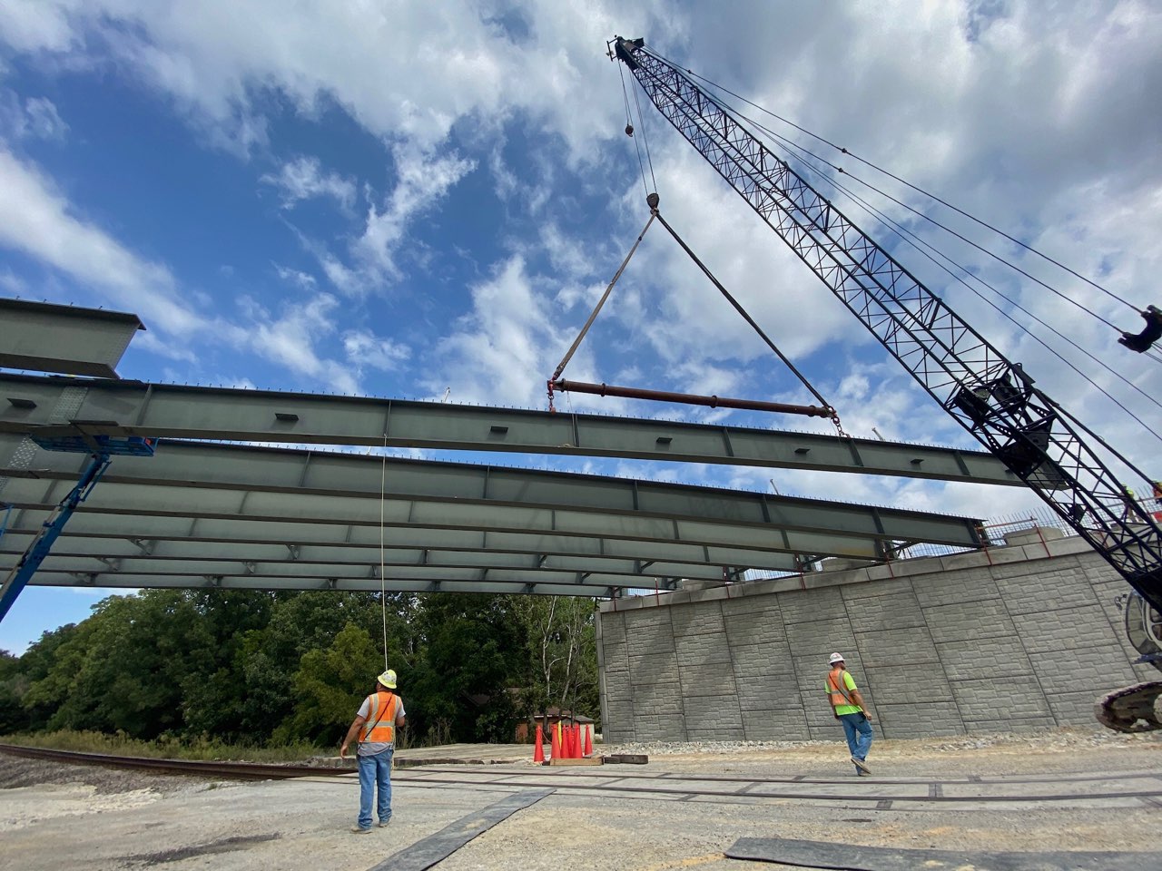 BNSF Railroad Overpass Progress